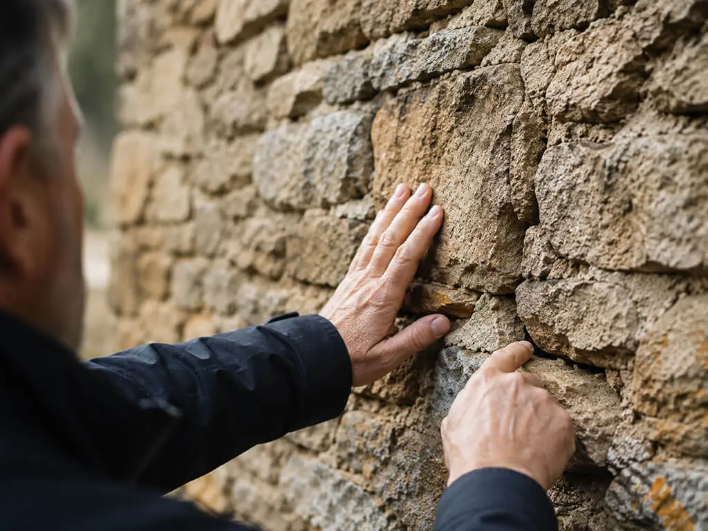 Expertise d'un mur en pierre ancien