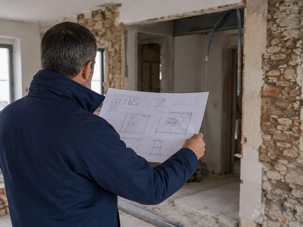 Comparaison des plans avec les travaux réellement exécutés
